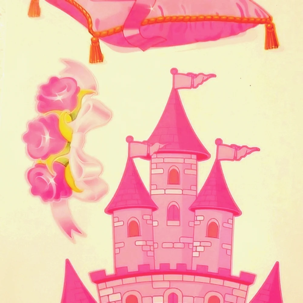 NEW Main Street Wall Creations Jumbo Wall Decals - Princess Collection